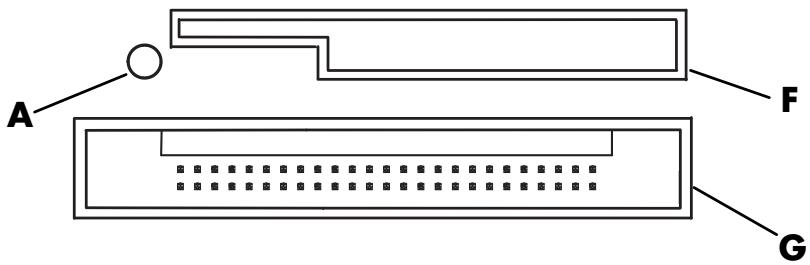 HP PAVILION - Lecteur de carte de mémoire 2 fentes (certains modèles uniquement) - 1