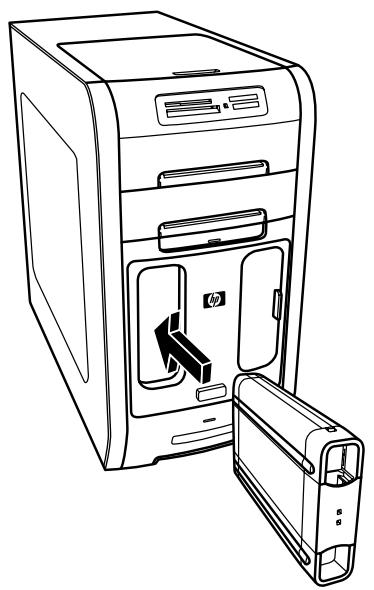 HP PAVILION - Connexion du disque - 1