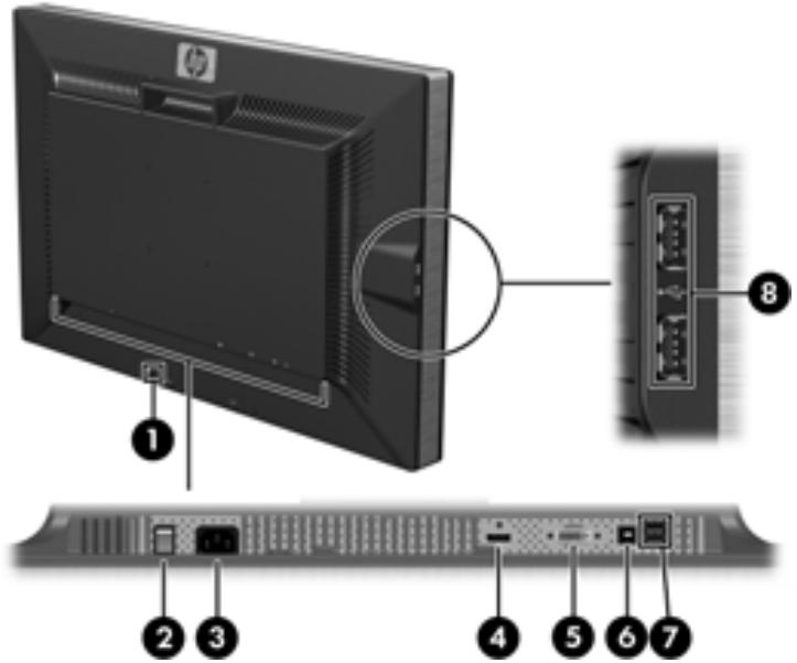 HP ZR2440W (XW477AT) - Modèle HP ZR30w - 1