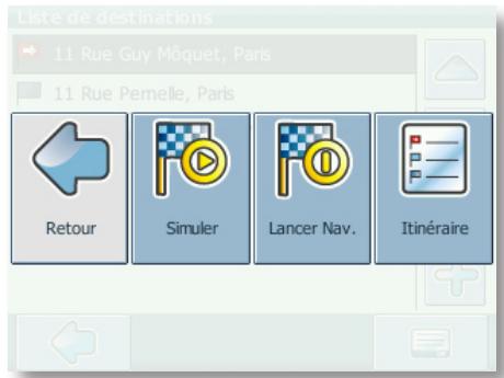 THOMSON GPS 280 - Préparation d'un itinéraire - 3