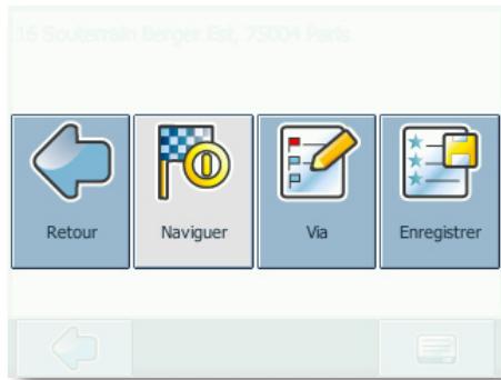 THOMSON GPS 280 - Choix d'un lieu sur la carte - 2