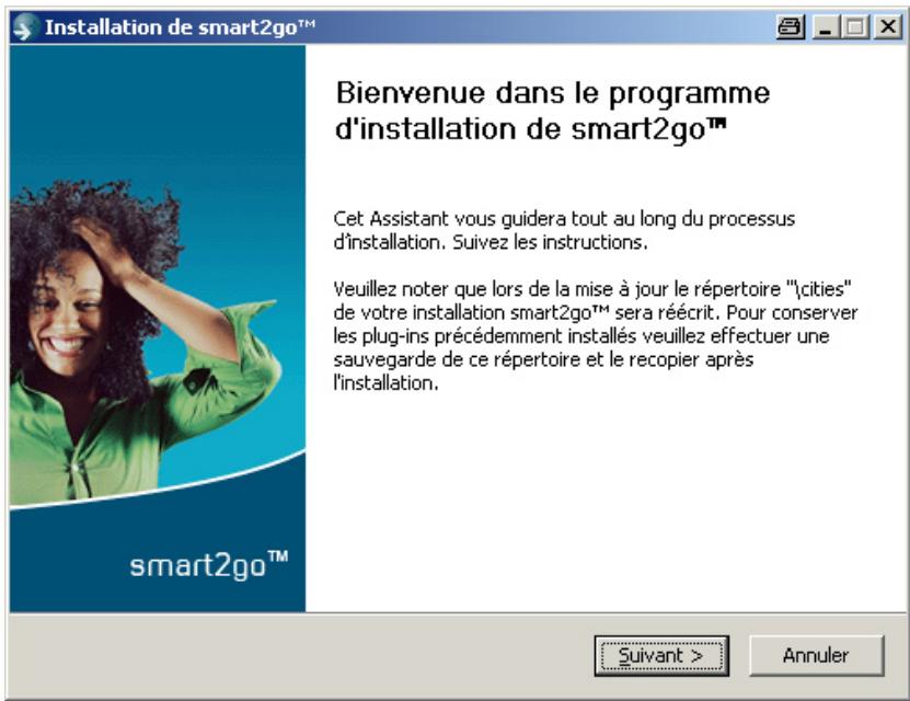 THOMSON GPS 280 - ASSISTANT DE CONFIGURATION DESMART2GO™ - 1