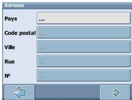 THOMSON GPS 280 - Rechner une adresse - 2
