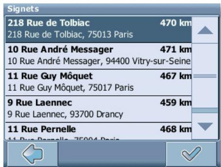 THOMSON GPS 280 - Favoris - 1