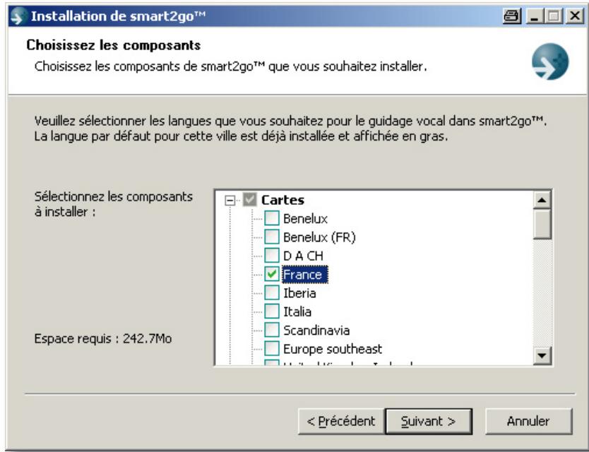 THOMSON GPS 280 - ASSISTANT DE CONFIGURATION DESMART2GO™ - 2