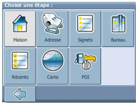 THOMSON GPS 280 - Préparation d'un itinéraire - 2