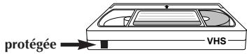THOMSON VP 4850 F - Protection des cassettes - 2