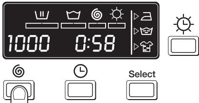 THOMSON WFIT6412I - a Spin speed selection and anti-crease button - 2