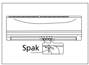 ZIBRO SC3231 - Slik regulerer du den horizontale luftstrommen (opp-ned) - 1