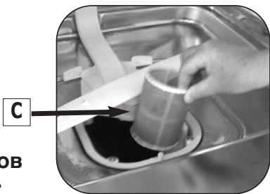 BRANDT AX545FXE1 - Очистка фильтров отходов - 3
