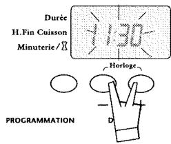 BRANDT MP4320VV - b) REMISE À L'HEURE DE L'HORLOGE - 2