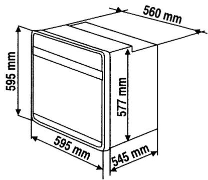 BRANDT MP4320VV - Comment encastrer votre four ? - 3