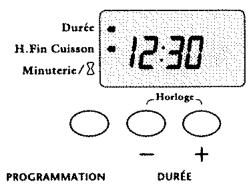 BRANDT MP4330EX - Faire une cuisson pendant une durée définie et avec une heure de fin de cuisson déterminée - 4