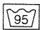 BRANDT WDB1200 - Code d'entretien des textiles : - 1