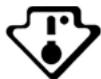 BRANDT BFS3264BW - Temperature indicator and "Cold Zone" symbols - 1
