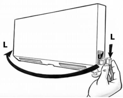 BRANDT BFS3264BX - Reversibility of the freezer's door - 3