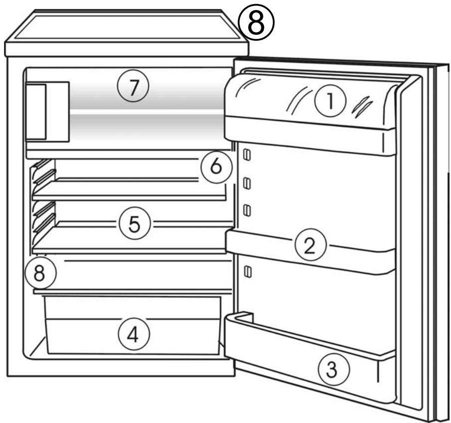 BRANDT TF12700 - VENDING AF LÄGEN TIL FROSTBOKSEN - 2