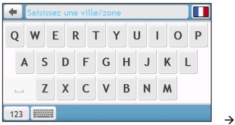 MIO SPIRIT 7550 - Comment utiliser l'écran clavier? - 1