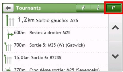 MIO SPIRIT 7550 - Comment visualiser les statistiques de mon itinéraire ? - 4