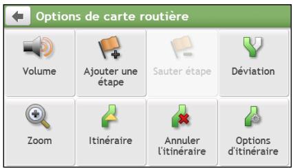 MIO SPIRIT 7550 - Comment changer la configuration de l'itinéraire ? - 1