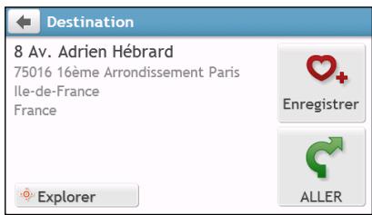 MIO SPIRIT 7550 - Comment prévisualiser la destination sur la carte ? - 3