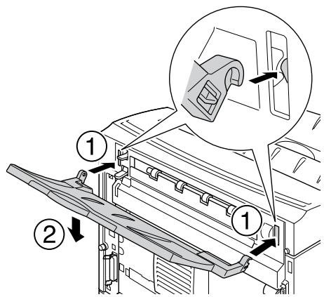 EPSON ACULASER M4000DN - Installation de la sortie directe - 1