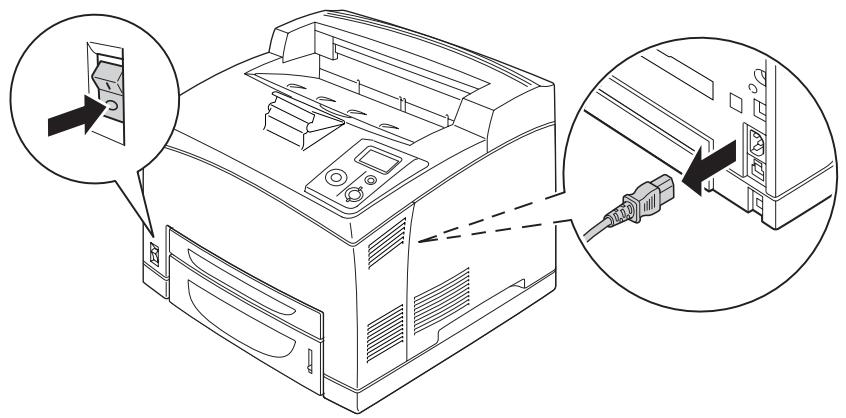 EPSON ACULASER M4000DN - Installation de l'unité papier en option - 1
