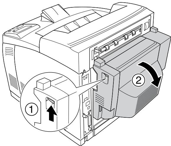 EPSON ACULASER M4000DN - Retrait de l'unité recto verso - 2
