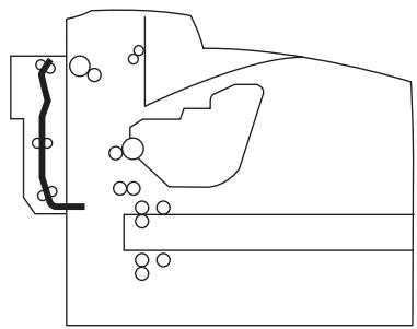 EPSON ACULASER M4000DN - Bourrage papier DM (capot de l'unité recto verso) - 1