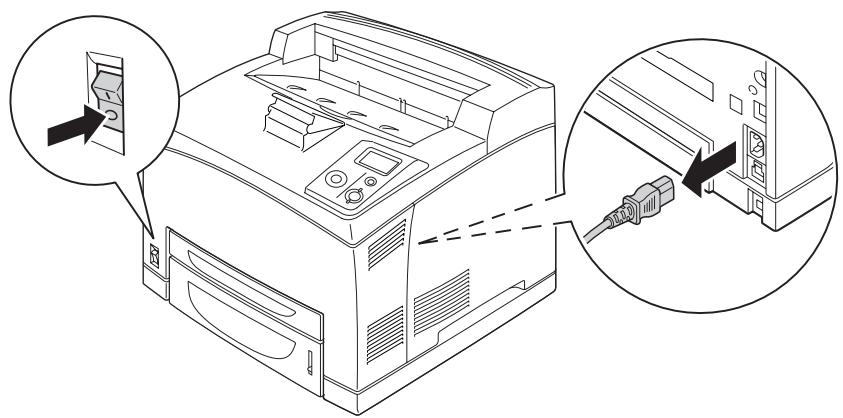 EPSON ACULASER M4000DN - Attention : - 1