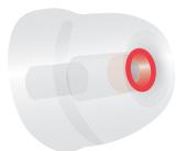 SIEMENS PURE SE - Dômes et micro-embouts d'écouteurs - 3