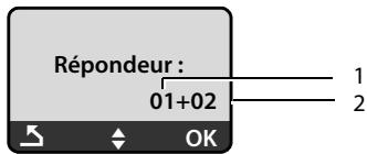 SIEMENS A585 - Journal du répondeur (gigaset A585) - 1