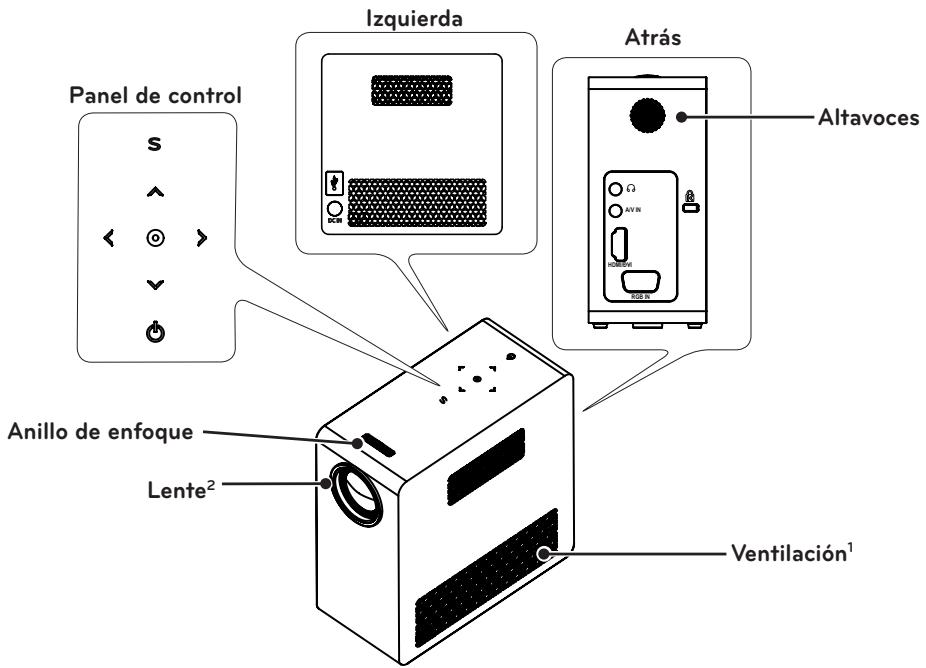 LG PG60G - Piezas y componentes - 1