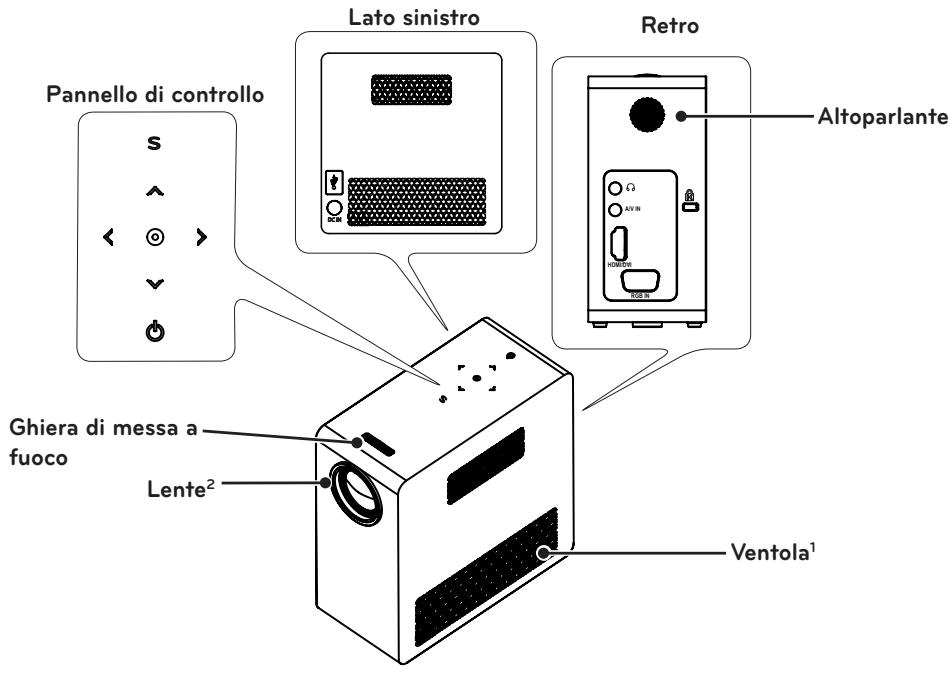 LG PG60G - Partie componenti - 1
