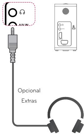 LG PG60G - Conexión a los auriculares - 1