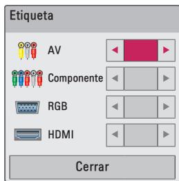 LG PG60G - Adicho de una etiqueta de entrada - 1