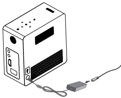 LG PG60G - Collegamento di un adattatore - 1