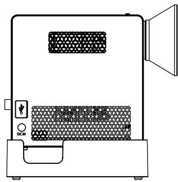 LG PG60G - Uso del soporte para modifier el ángulo de proyección - 1