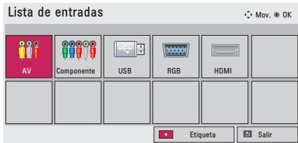 LG PG60G - Uso de lista de entradas - 1