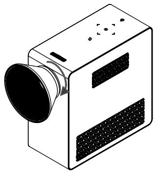 LG PG60G - Utilizzo del paraluce - 2