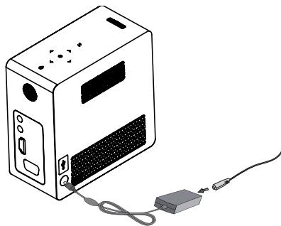 LG PG60G - Conexión del adaptor - 1