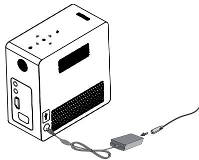 LG PG60G - Branchement d'un adaptateur - 1