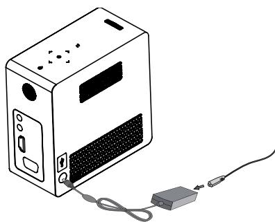 LG PG60G - Connecting an adapter - 1