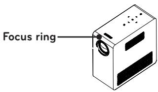 LG PG60G - Focus and Position of the Screen Image - 1