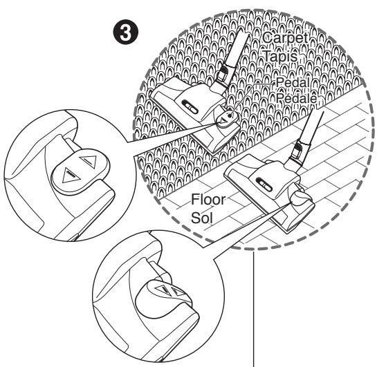 LG VC9060CL,  VC9067NT,  VC9068R KOMPRESSOR LITE PLUS,  VC9083EX - Brosse parquet (selon le modèle) - 2