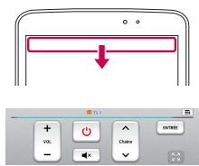LG G PAD 8.0 - Pour ouvrir l'application QuickRemote et configurer vos/votre QuickRemote - 3