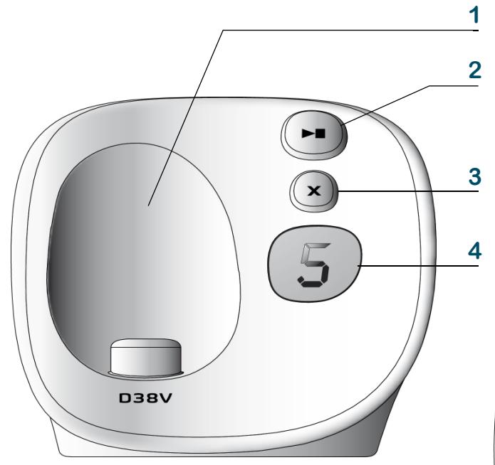 SAGEMCOM D38V - DUO - MODELE AVEC RÉPONDEUR (D38V) - 1