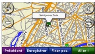 BMW NAVIGATOR IV - Recherche d'un lieu à l'aide de la carte - 1