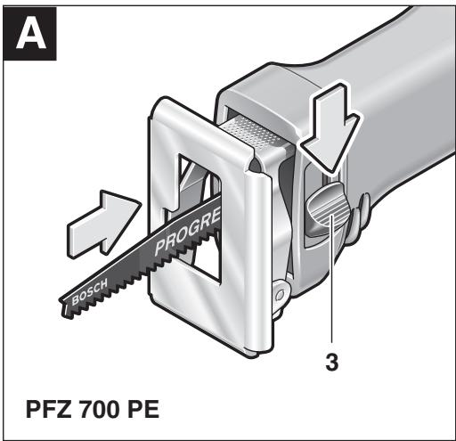 A BOSCH PROGRE 3 PFZ 700 PE