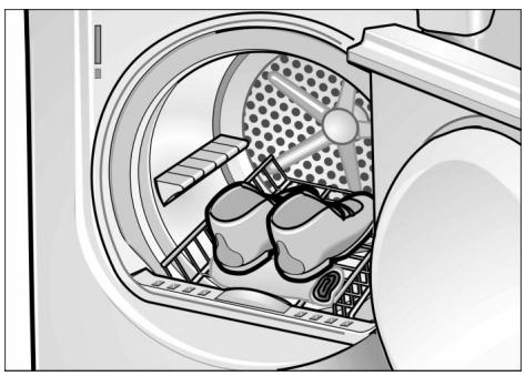 BOSCH NEXXT - Sechage de chaussures sur le tiroir : - 2